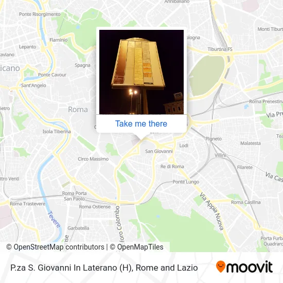 St. John Lateran Square (H) map