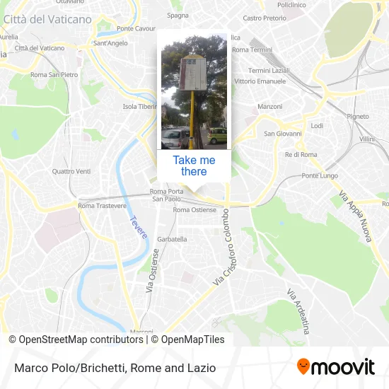 Marco Polo/Brichetti map