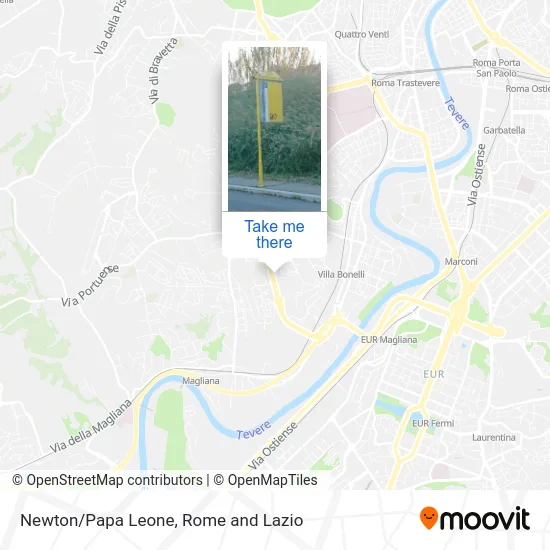 Newton/Papa Leone map