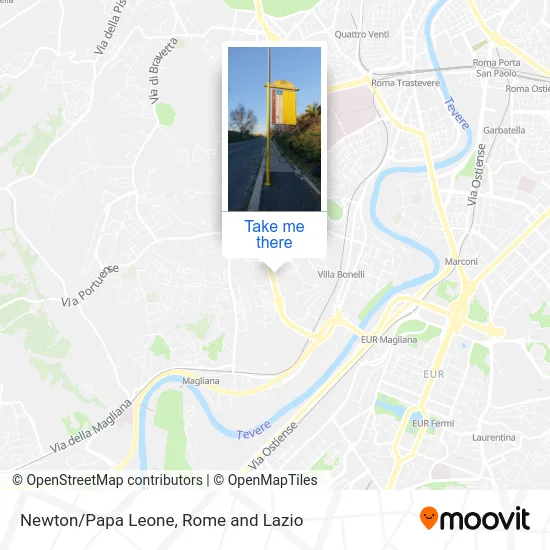 Newton/Papa Leone map