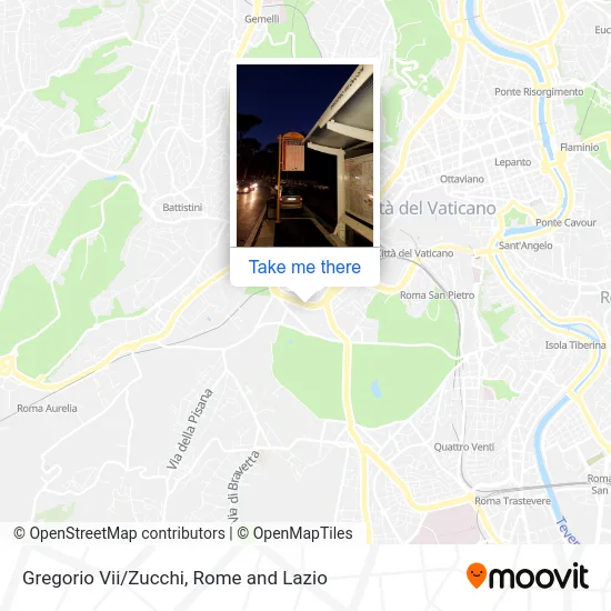 Gregorio Vii/Zucchi map