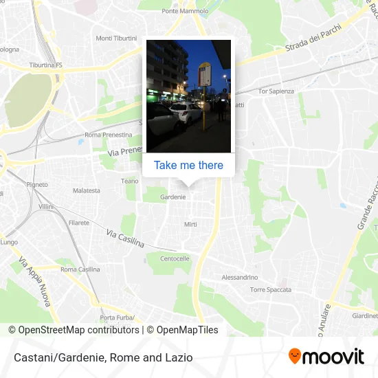 Castani/Gardenie map