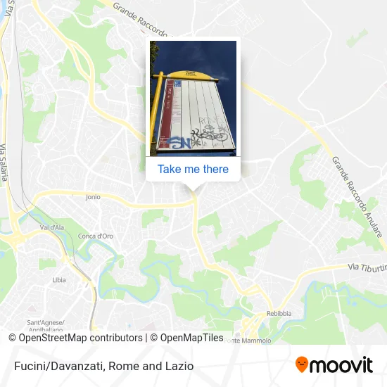 Fucini/Davanzati map