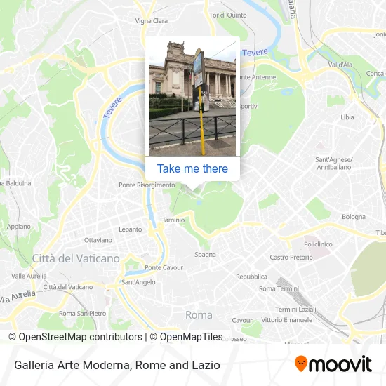 Modern Art Gallery map