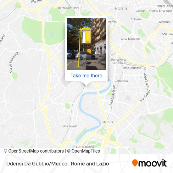 Oderisi Da Gubbio/Meucci map