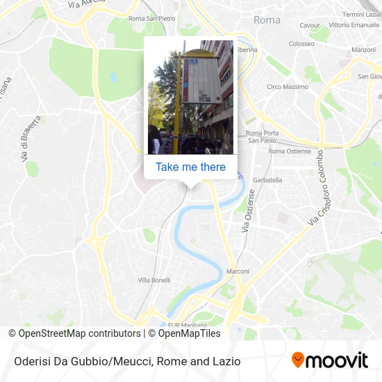 Oderisi Da Gubbio/Meucci map