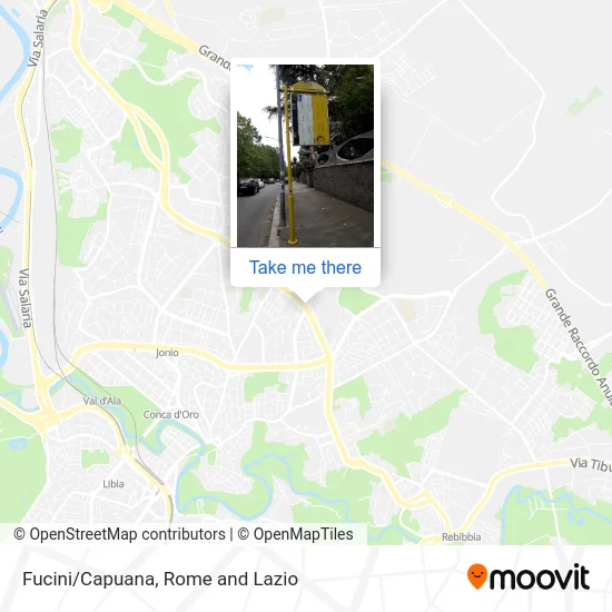 Fucini/Capuana map