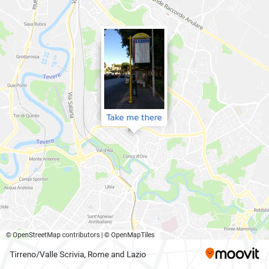 Tirreno/Valle Scrivia map