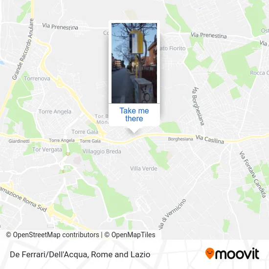 De Ferrari/Dell'Acqua map