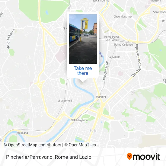 Pincherle/Parravano map