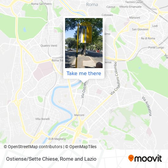 Ostiense/Sette Chiese map