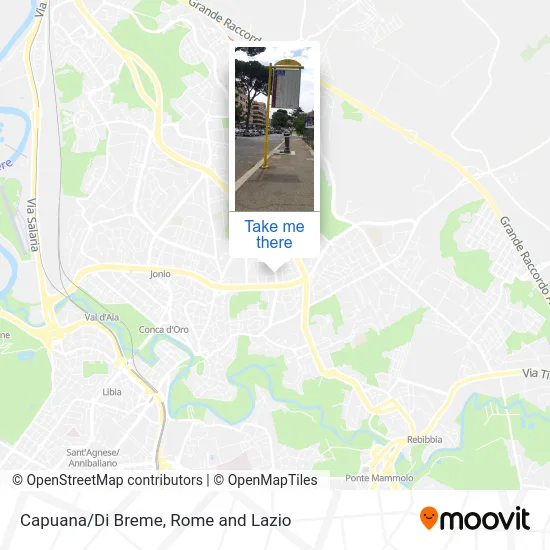 Capuana/Di Breme map