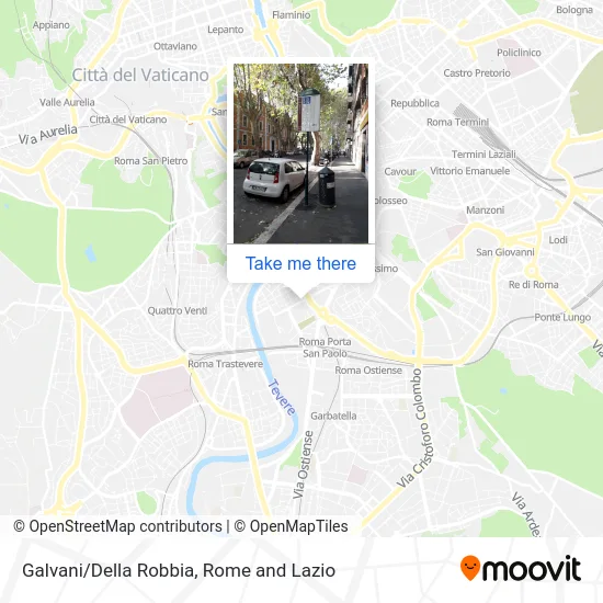 Galvani/Della Robbia map