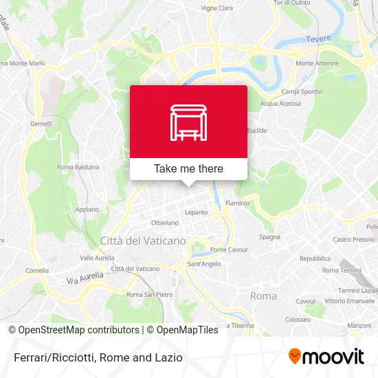 Ferrari/Ricciotti map