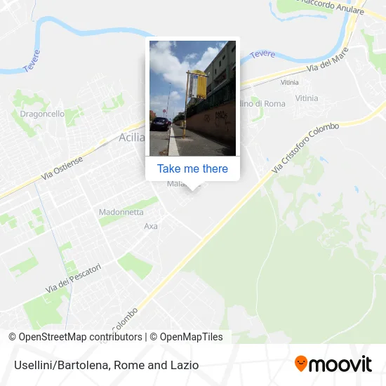 Usellini/Bartolena map