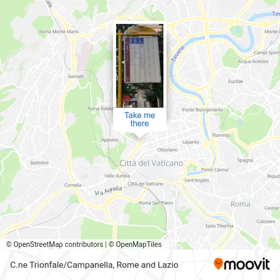 Triumphal Circle/Campanella map