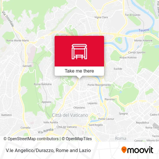 Angelico Avenue/Durazzo map