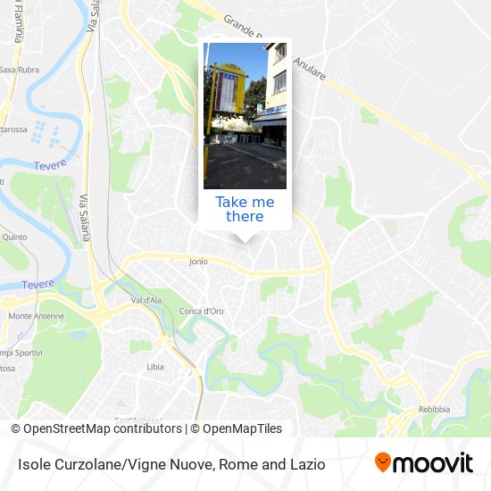 Isole Curzolane/Vigne Nuove map