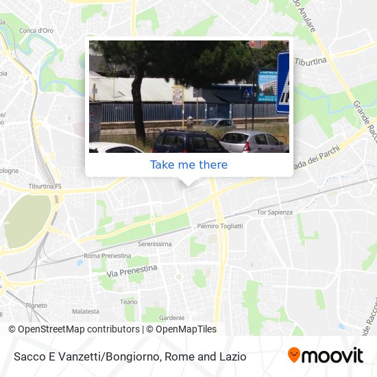 Sacco E Vanzetti/Bongiorno map