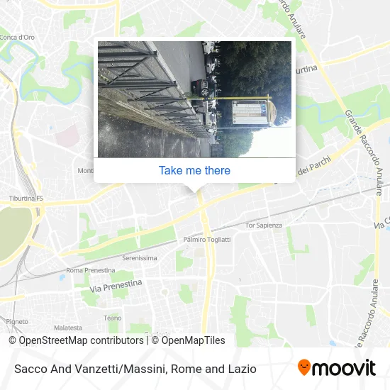 Sacco And Vanzetti/Massini map