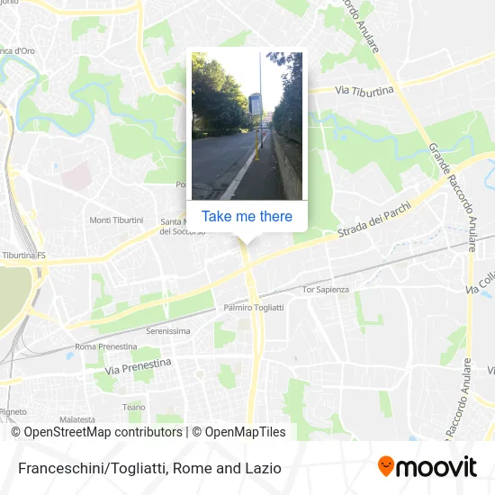 Franceschini/Togliatti map