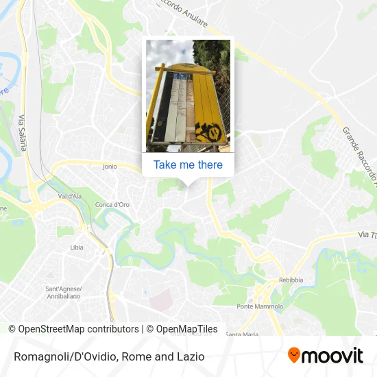 Romagnoli/D'Ovidio map