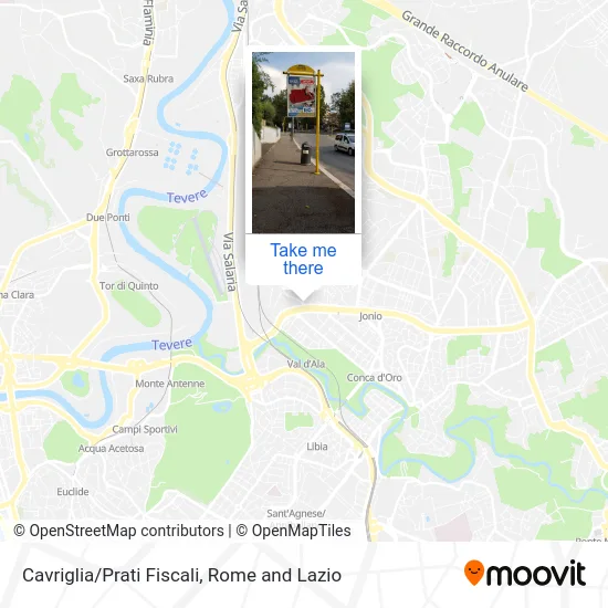 Cavriglia/Prati Fiscali map