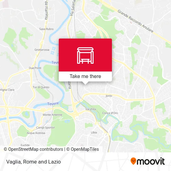 Vaglia map