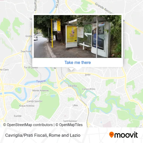 Cavriglia/Prati Fiscali map