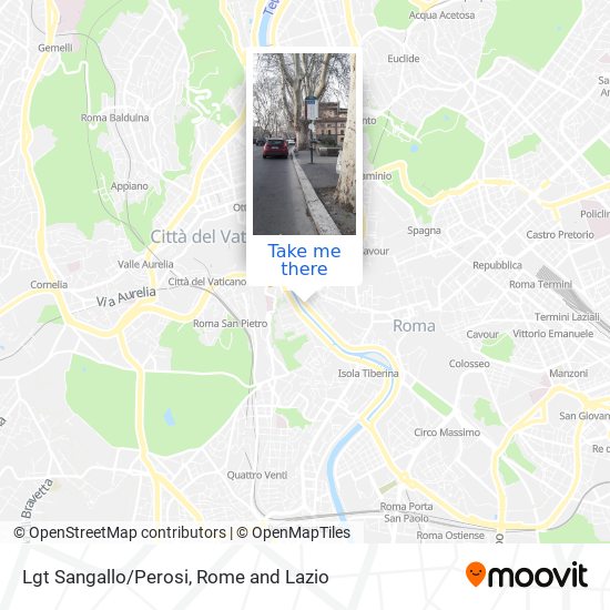 Lgt Sangallo/Perosi map
