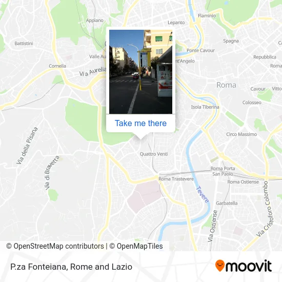 Fonteiana Square map