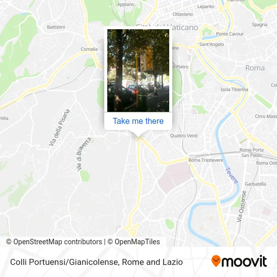 Colli Portuensi/Gianicolense map