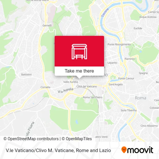 Vatican Avenue/Vatican Hill map