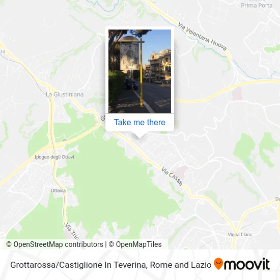 Grottarossa / Castiglione In Teverina map