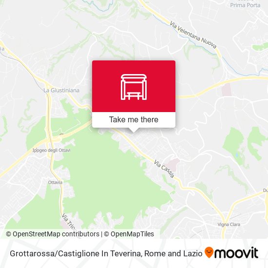 Grottarossa / Castiglione In Teverina map