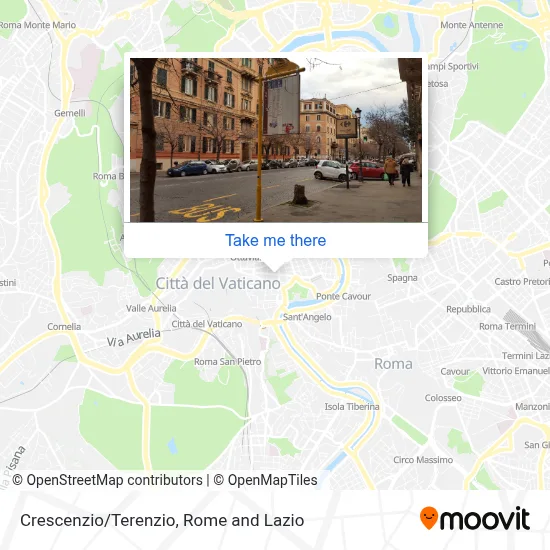 Crescenzio/Terenzio map