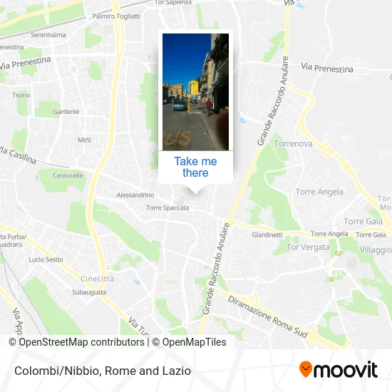 Colombi/Nibbio map