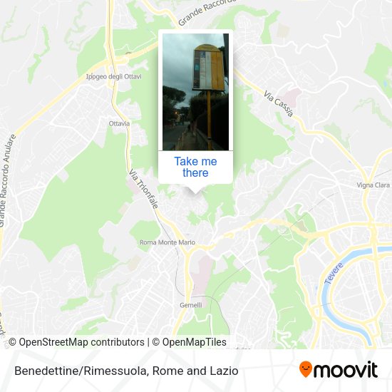 Benedettine/Rimessuola map