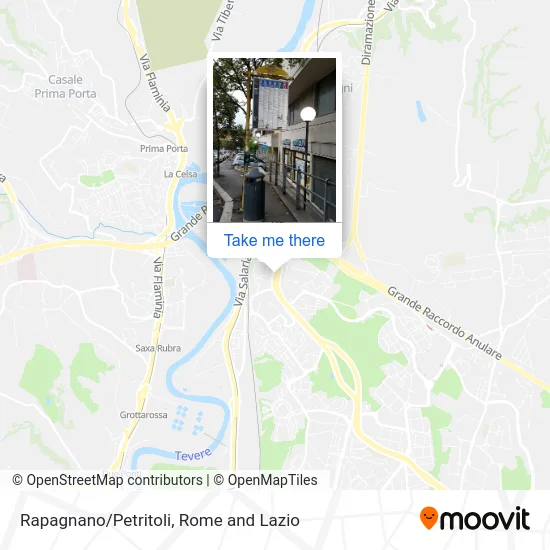 Rapagnano/Petritoli map