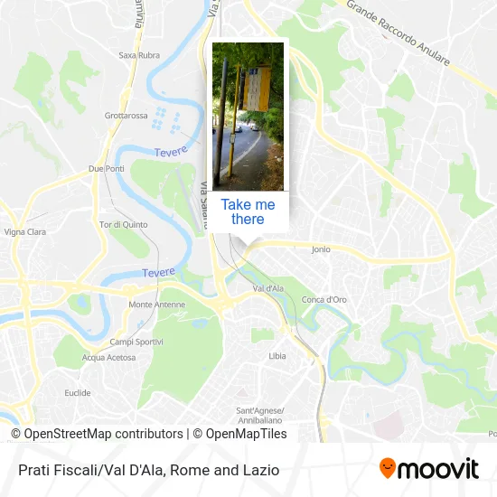 Prati Fiscali/Val D'Ala map