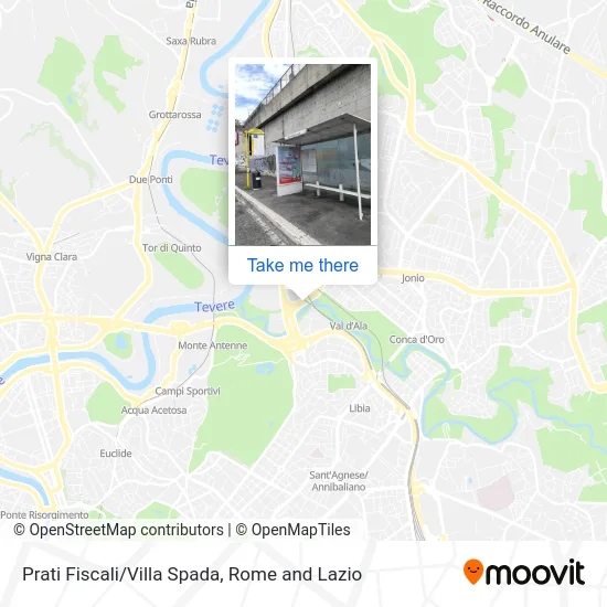 Prati Fiscali/Villa Spada map