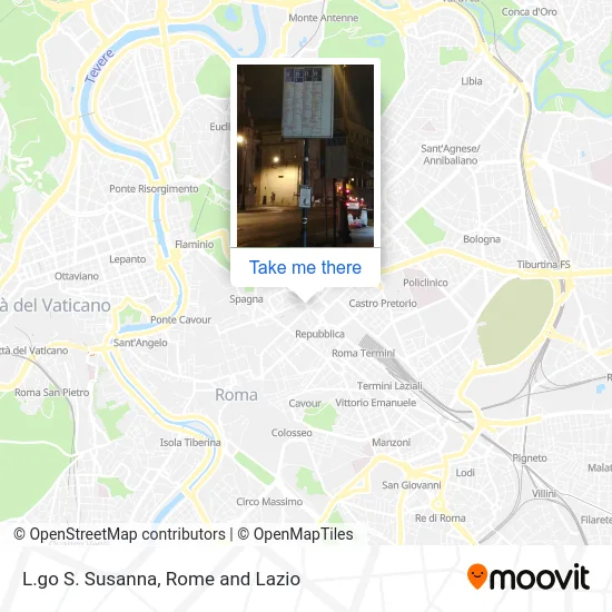 Saint Susanna Square map