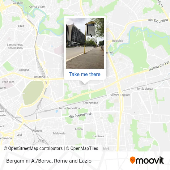 Bergamini A./Exchange map