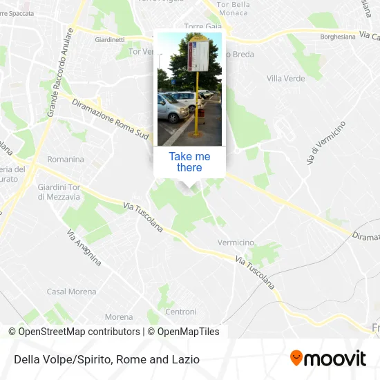 Della Volpe/Spirito map