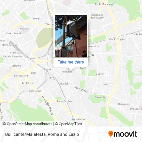 Bullicante/Malatesta map