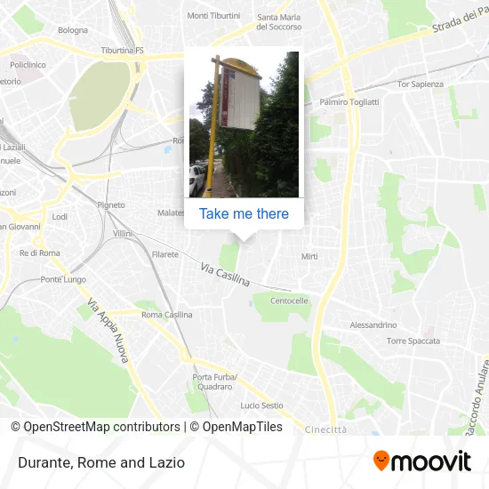 Durante map