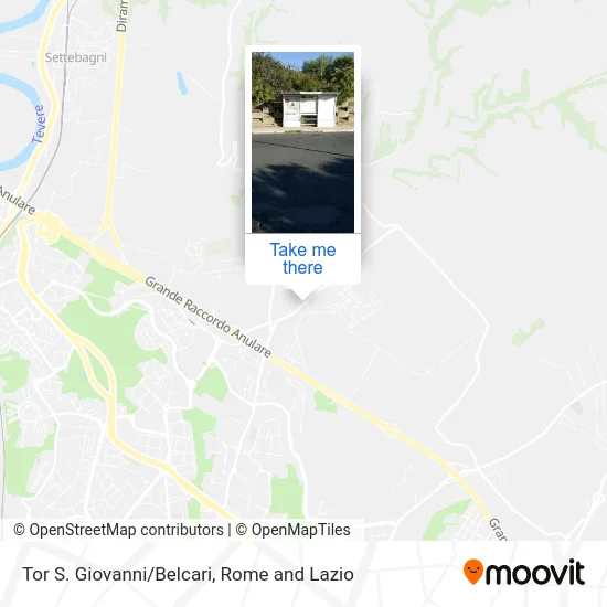 Tor San Giovanni/Belcari map