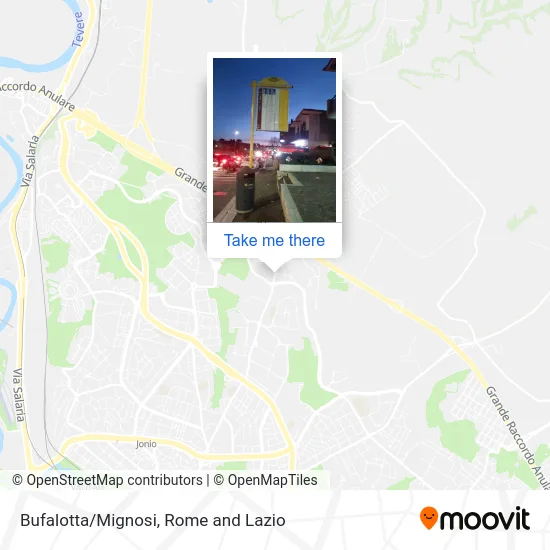 Bufalotta/Mignosi map