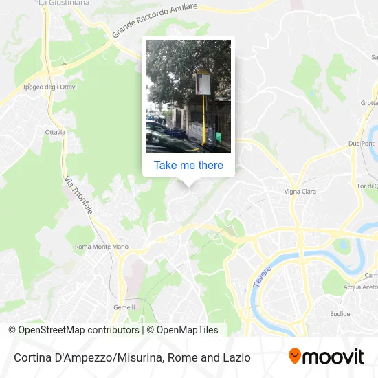 Cortina D'Ampezzo/Misurina map