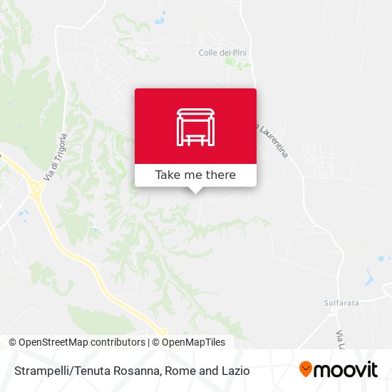 Strampelli/Tenuta Rosanna map